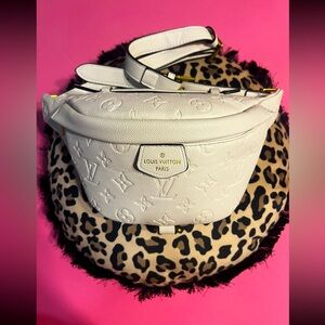 louis vuitton empreinte bumbag creme- discontinued